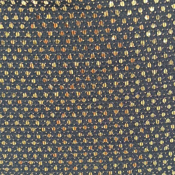 Vince Camuto Gold Sequin Cowl Neck Sleeveless Cocktail Sheath Dress - Size 12 - Picture 3 of 11